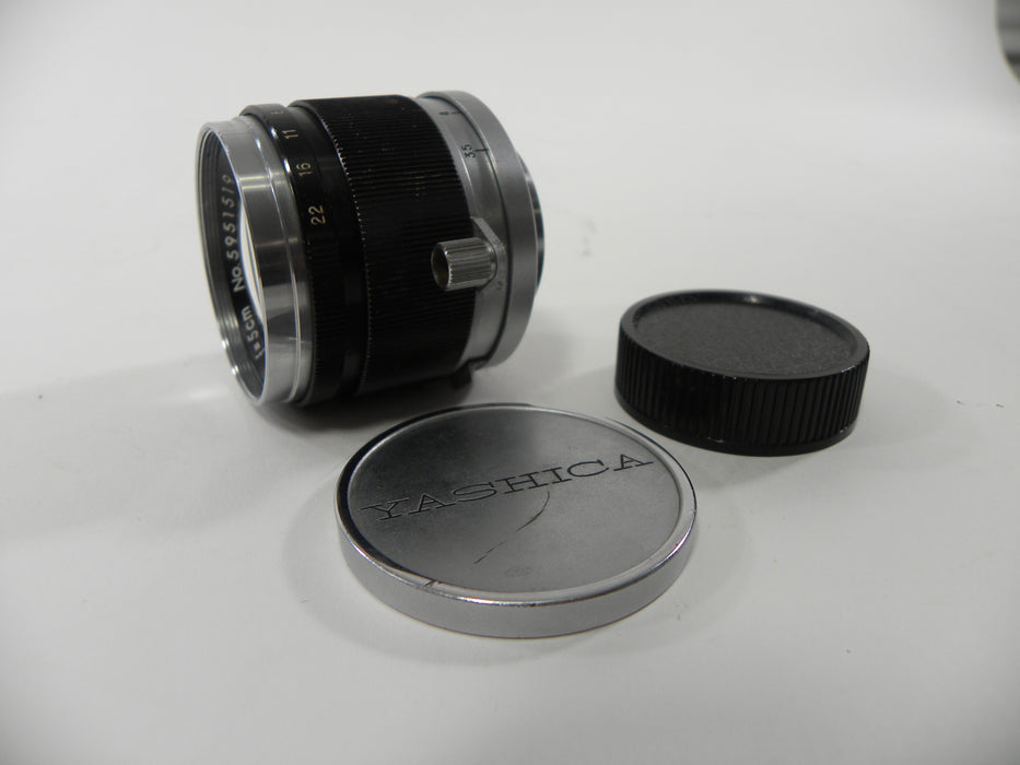 Yashica 5cm f1.8 Yashinon Lens AS IS NO Returns!