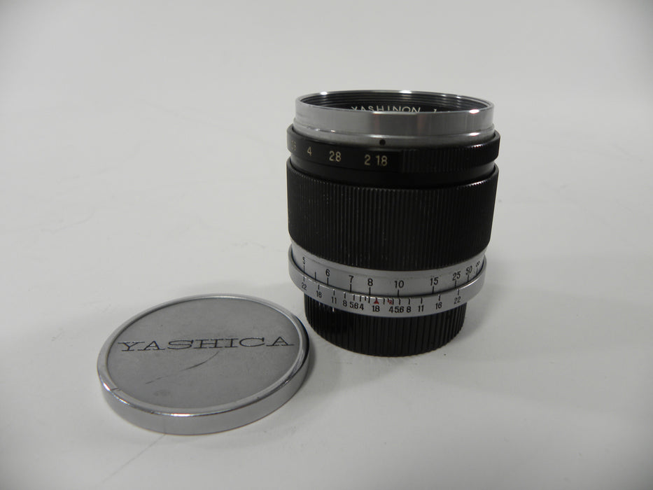 Yashica 5cm f1.8 Yashinon Lens AS IS NO Returns!