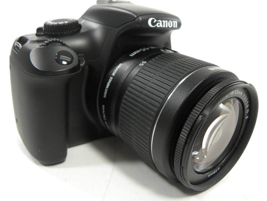Canon EOS Rebel T3 18mp Digital SLR w/EF-S 18-55 IS II Shutter Ct. 119