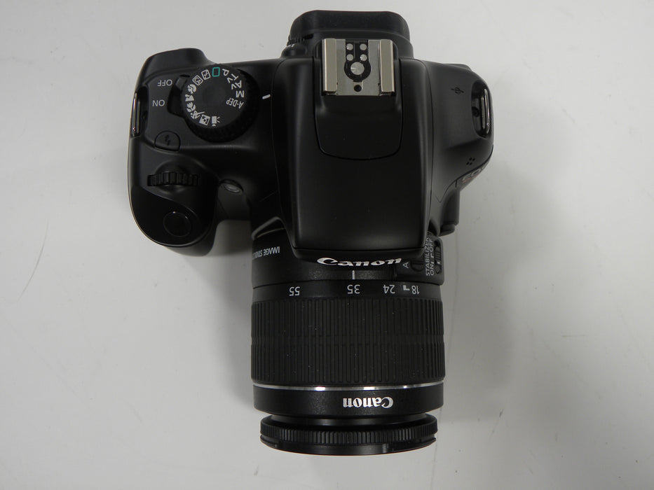 Canon EOS Rebel T3 18mp Digital SLR w/EF-S 18-55 IS II Shutter Ct. 119