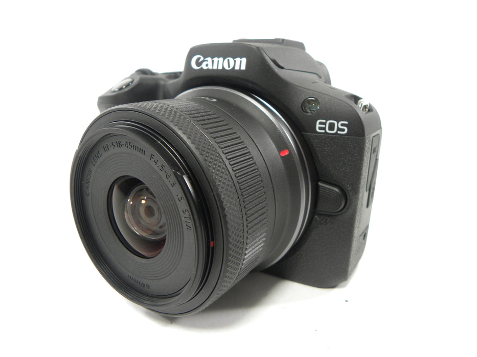Canon EOS R100 24.1mp Digital Mirrorless w/RF-S 18-45mm f4.5-6.3 IS STM