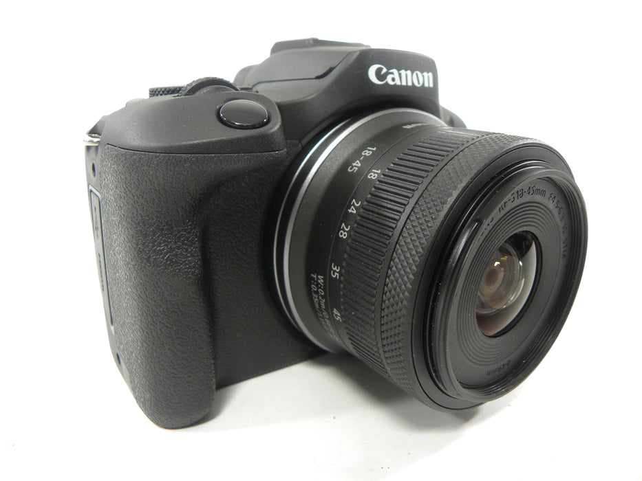 Canon EOS R100 24.1mp Digital Mirrorless w/RF-S 18-45mm f4.5-6.3 IS STM