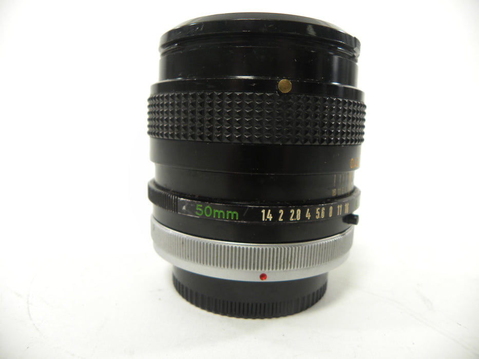 Canon FD 50mm f1.4 S.S.C.