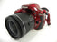 Nikon D5300 24.2mp Digital SLR (Red) w/AF-P 18-55 DX VR Shutter Ct. 39,527