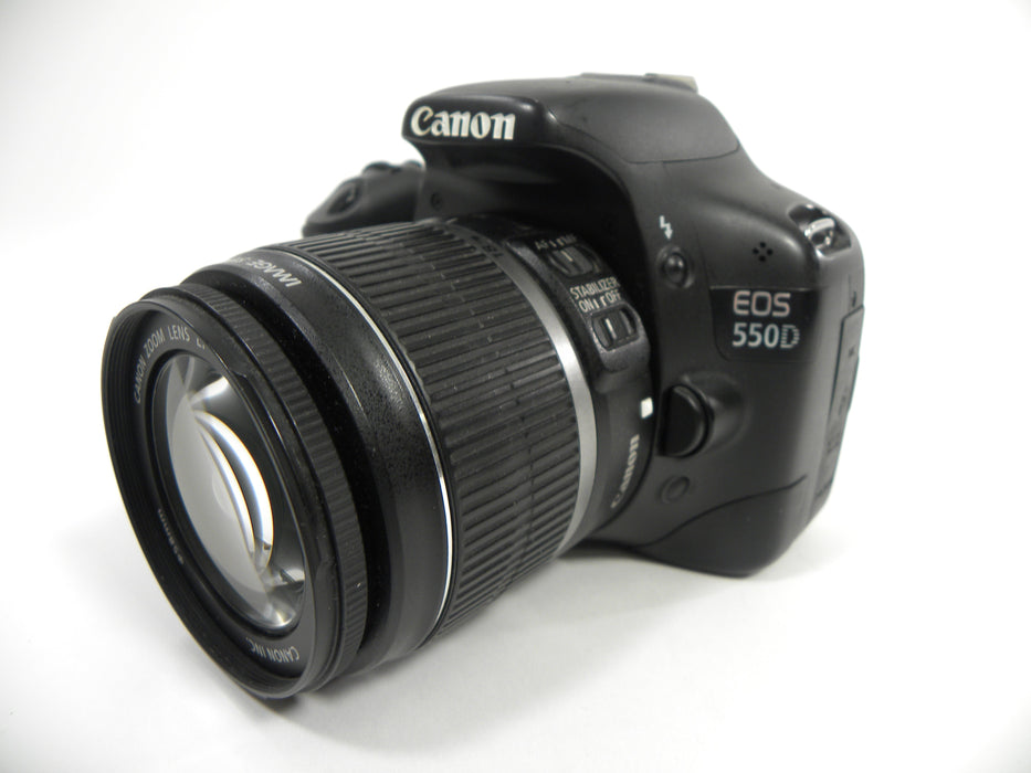 Canon EOS T2i - 550D 18mp Digital SLR w/EF-S 18-55 IS Shutter ct. 7,322