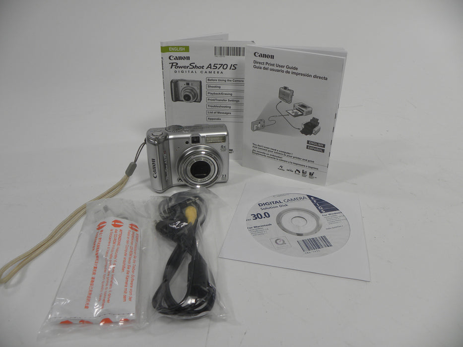 Canon Power Shot A570 IS 7.1mp Digital Camera