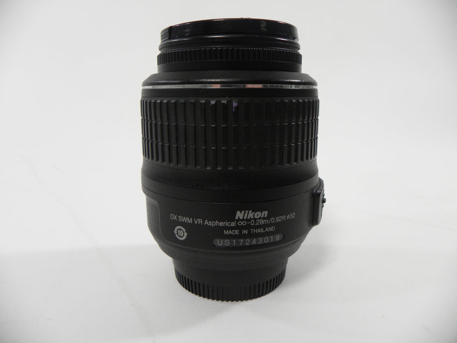 Nikon AF-S Nikkor DX VR 18-55mm f3.5-5.6G F Mount
