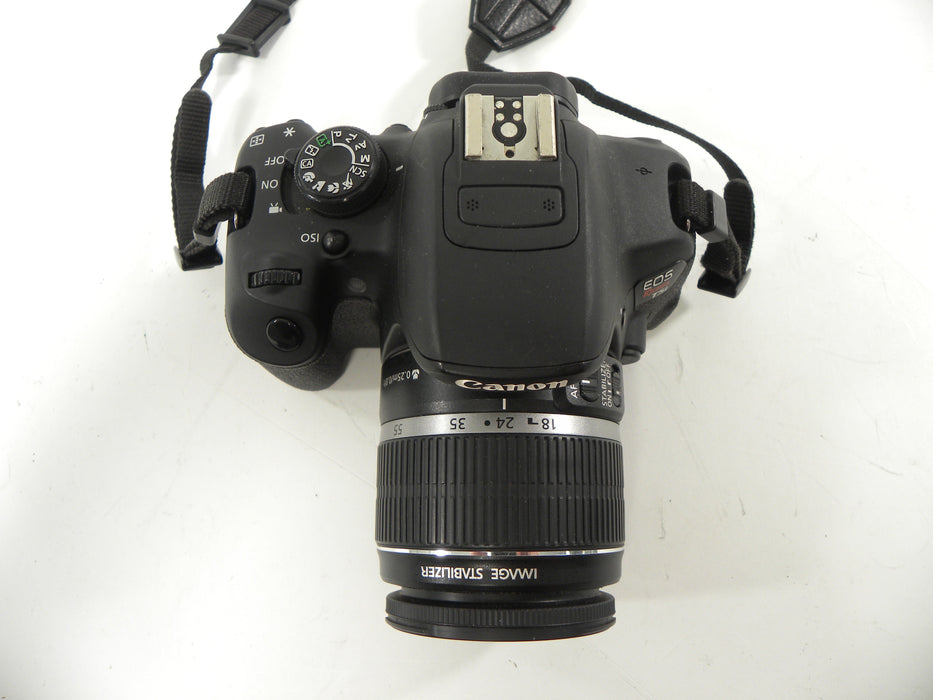 Canon EOS Rebel T5i 18.0mp Digital SLR w/EF-S 18-55 Shutter Ct.13,792