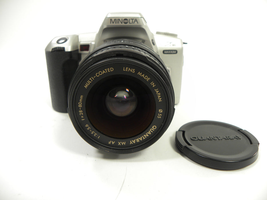 Minolta Maxxum STsi Date 35mm SLR w/Quantaray MC MX AF 28-80mm f3.5-5.6