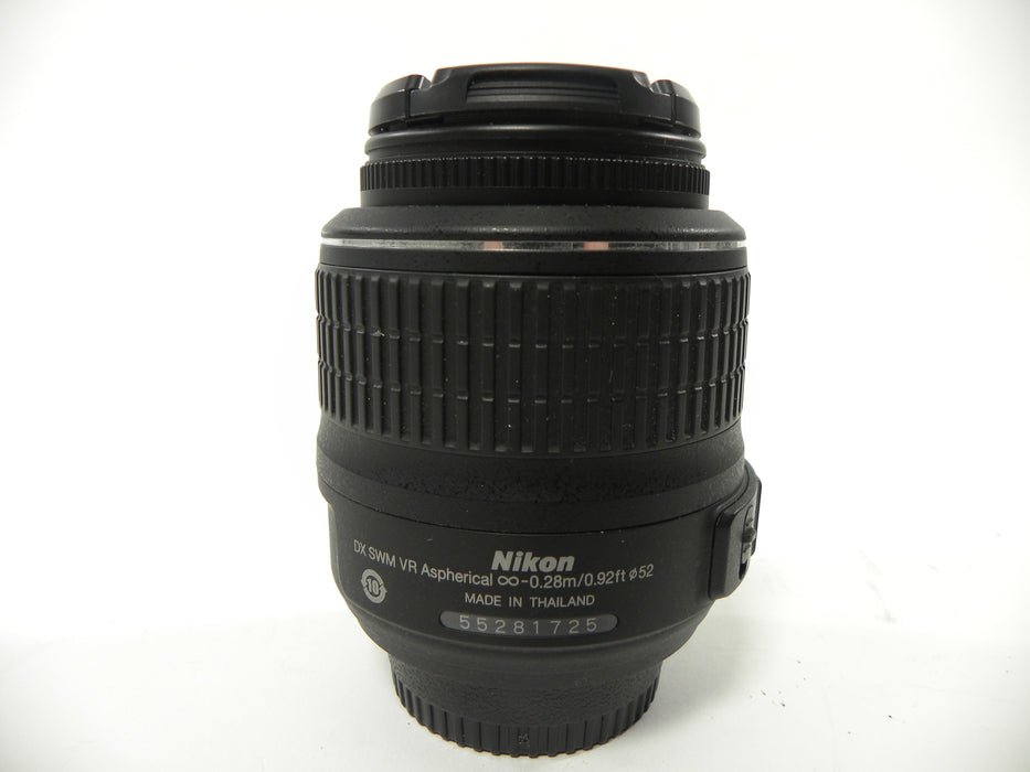 Nikon AF-S Nikkor DX VR 18-55mm f3.5-5.6G F Mount
