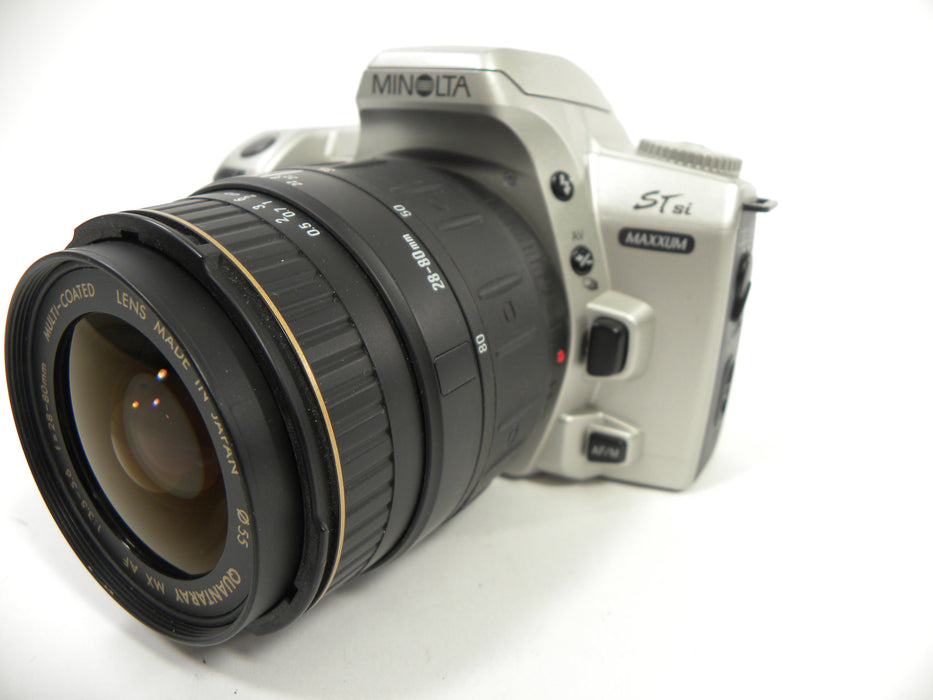 Minolta Maxxum STsi Date 35mm SLR w/Quantaray MC MX AF 28-80mm f3.5-5.6