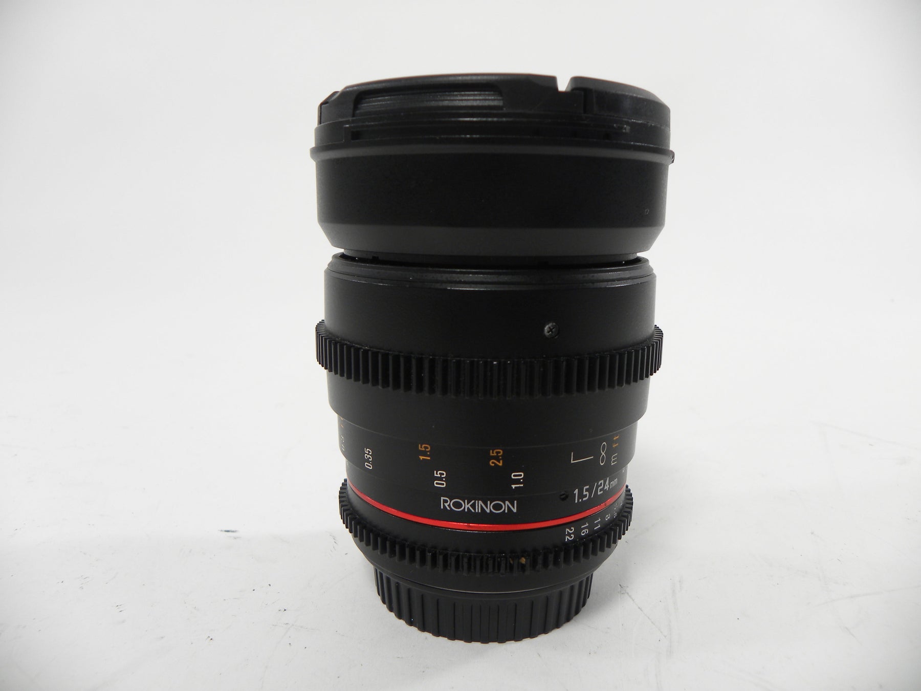 Rokinon 24mm f1.5 Canon EF-S Mount  Parts only AS IS