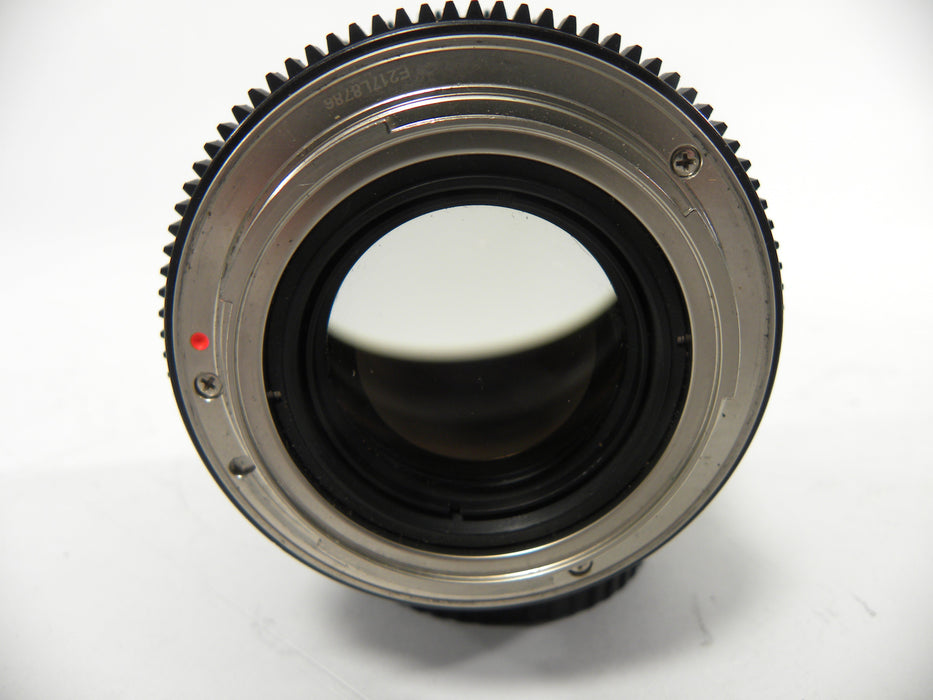 Rokinon 24mm f1.5 Canon EF-S Mount  Parts only AS IS