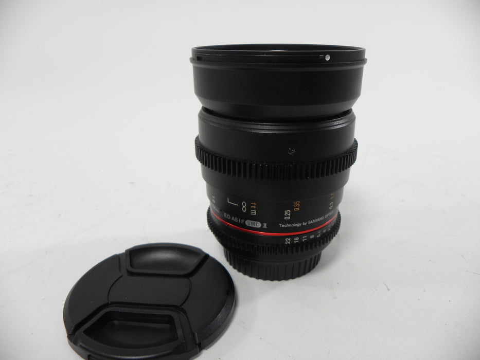 Rokinon 24mm f1.5 Canon EF-S Mount  Parts only AS IS