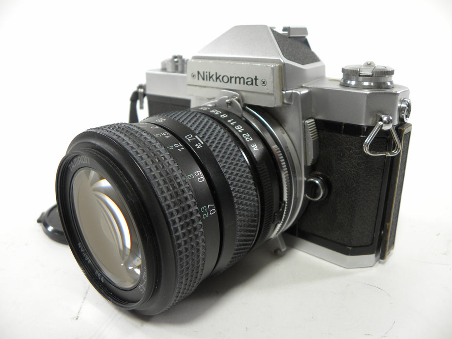 Nikon FT2 35mm SLR w/Tamron 28-70 f3.5-4.5 AS IS  No Returns