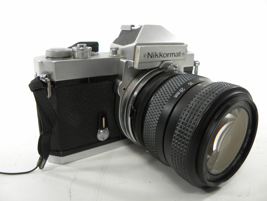Nikon FT2 35mm SLR w/Tamron 28-70 f3.5-4.5 AS IS  No Returns
