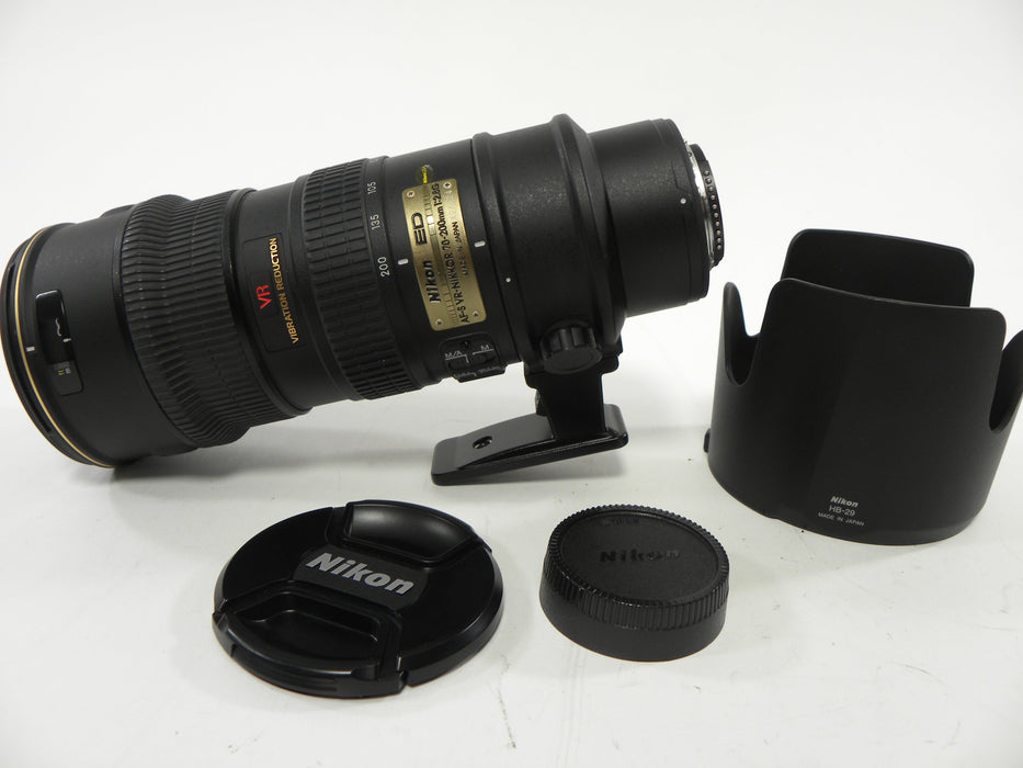 Nikon AF-S Nikkor VR ED IF 70-200mm f2.8G F Mount