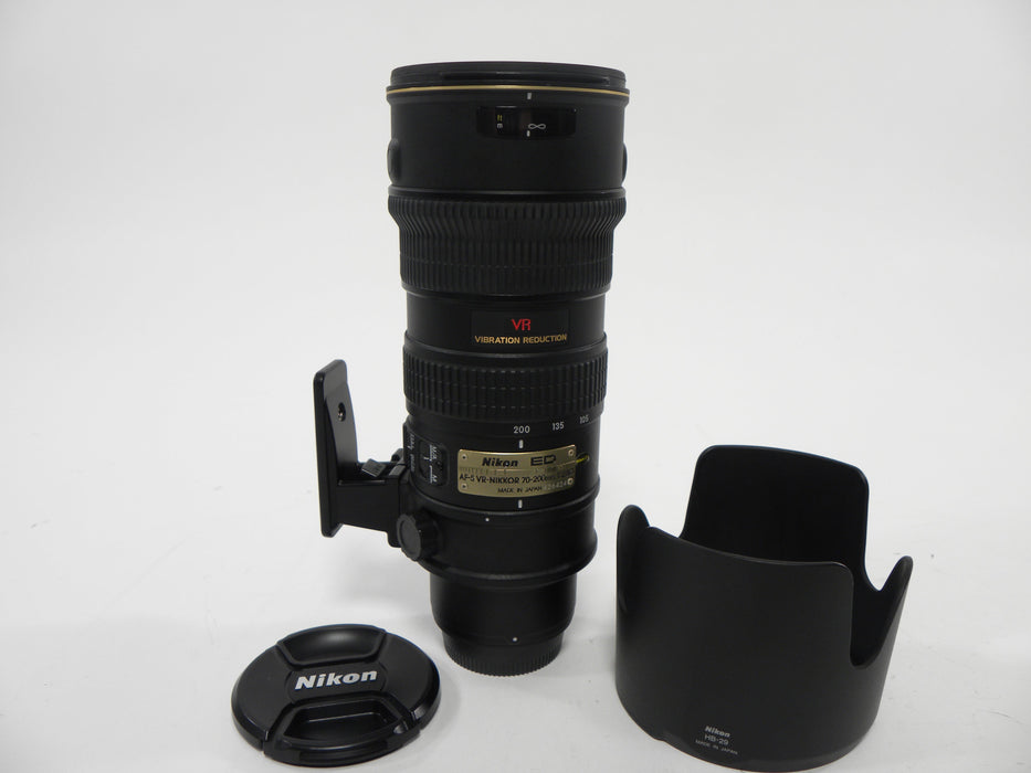 Nikon AF-S Nikkor VR ED IF 70-200mm f2.8G F Mount