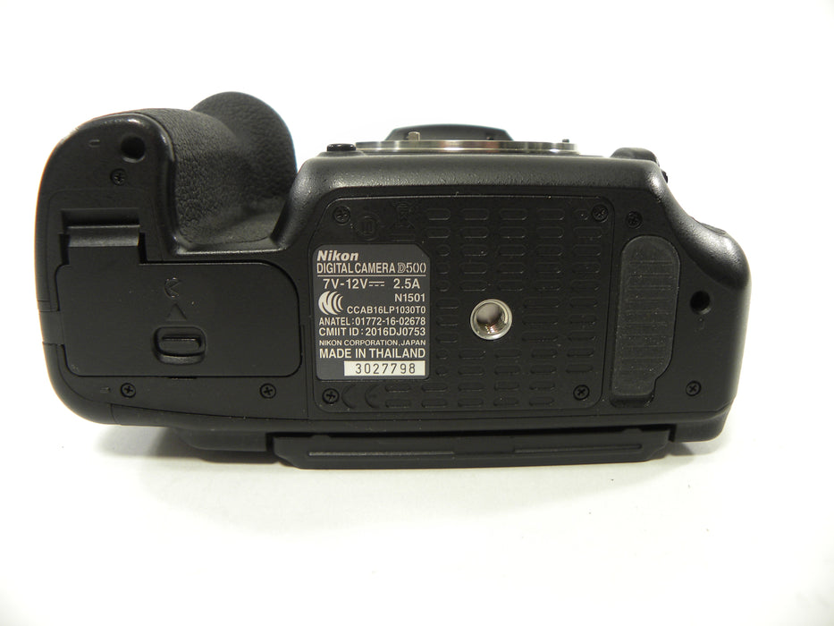 Nikon D500 24.3mp Digital SLR Body Only Shutter Ct. 287,612