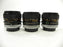 Canon FD 50mm f1.4 Lot of 3  AS IS No Returns (Parts or Repair)