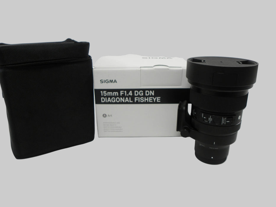 Sigma ART  15mm f1.4 DG DN Fisheye Sony E Mount Model 024