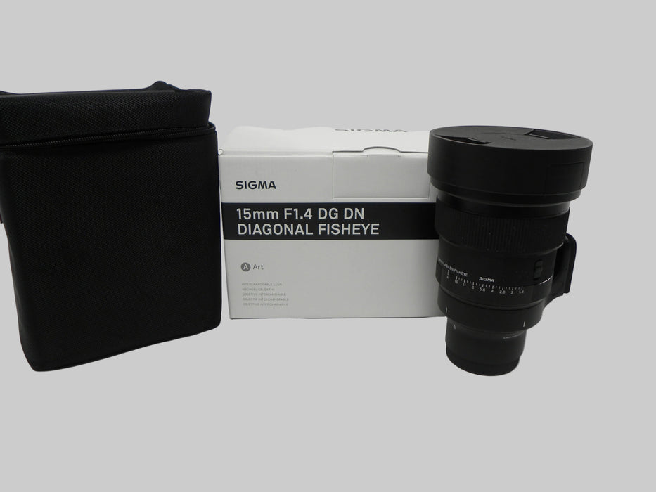Sigma ART  15mm f1.4 DG DN Fisheye Sony E Mount Model 024