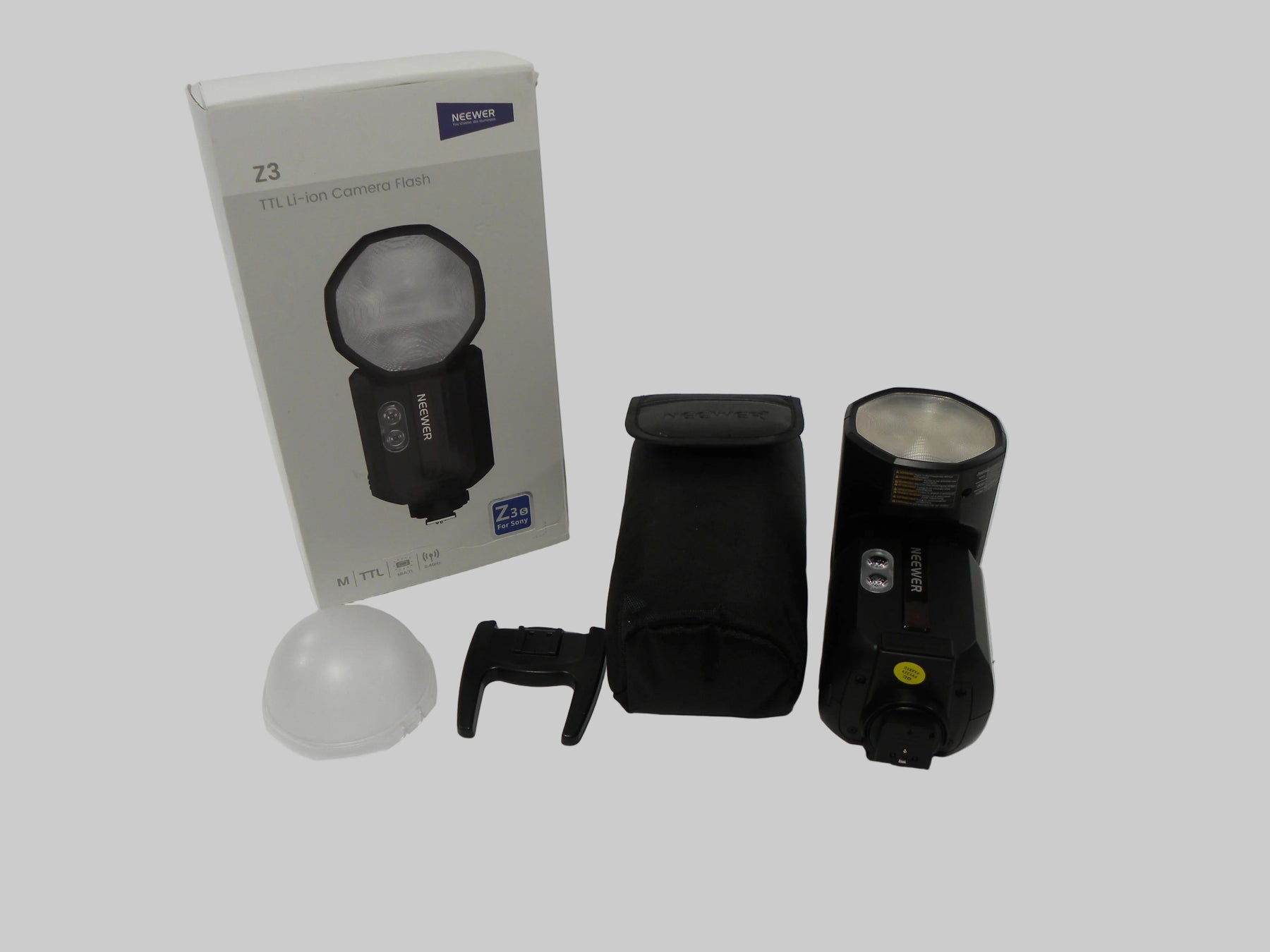 Neewer Z3s Round Head Shoe Mount Flash for Sony E