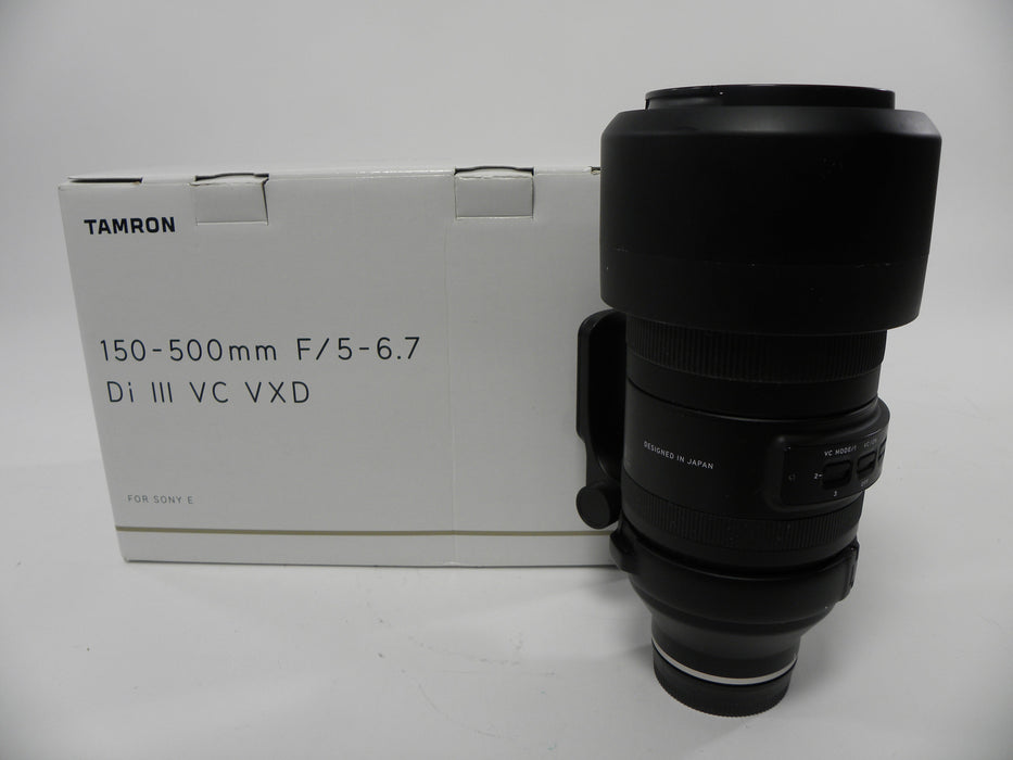 Tamron Di III VC VXD 150-500mm f5-6.7 Sony E Mount
