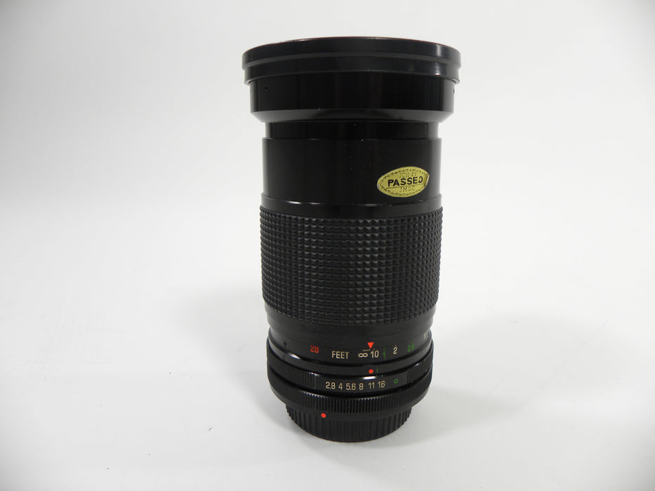 Vivitar Series 1 VMC Macro Focusing 28-90mm f2.8-3.5 Canon FD Mount