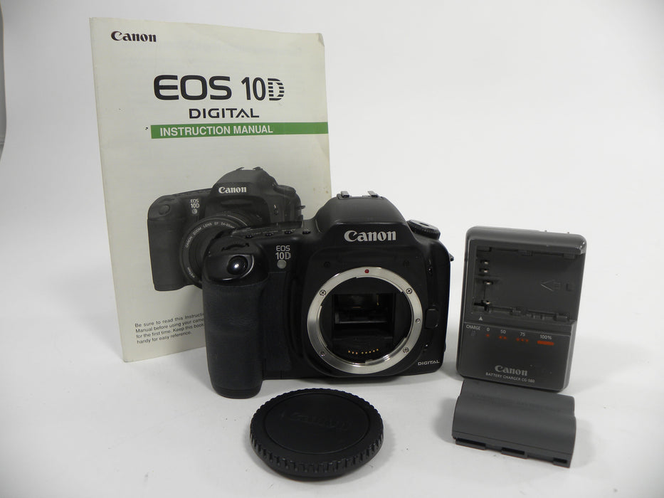Canon EOS 10D 6.3mp Digital SLR Body only AS IS