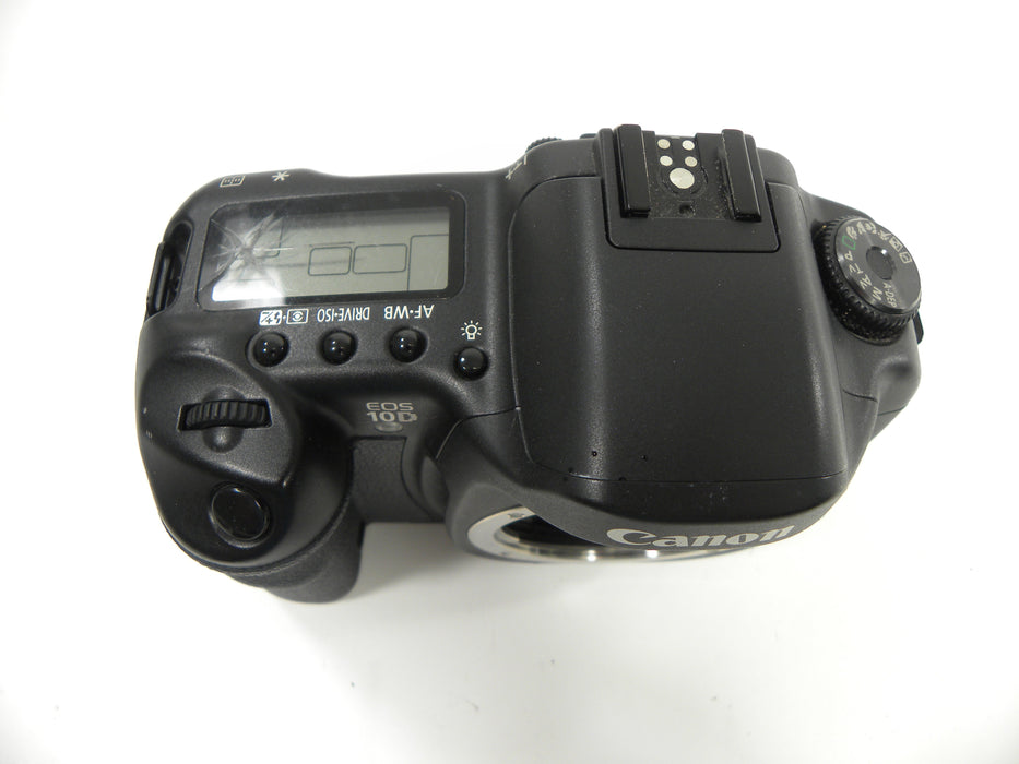 Canon EOS 10D 6.3mp Digital SLR Body only AS IS