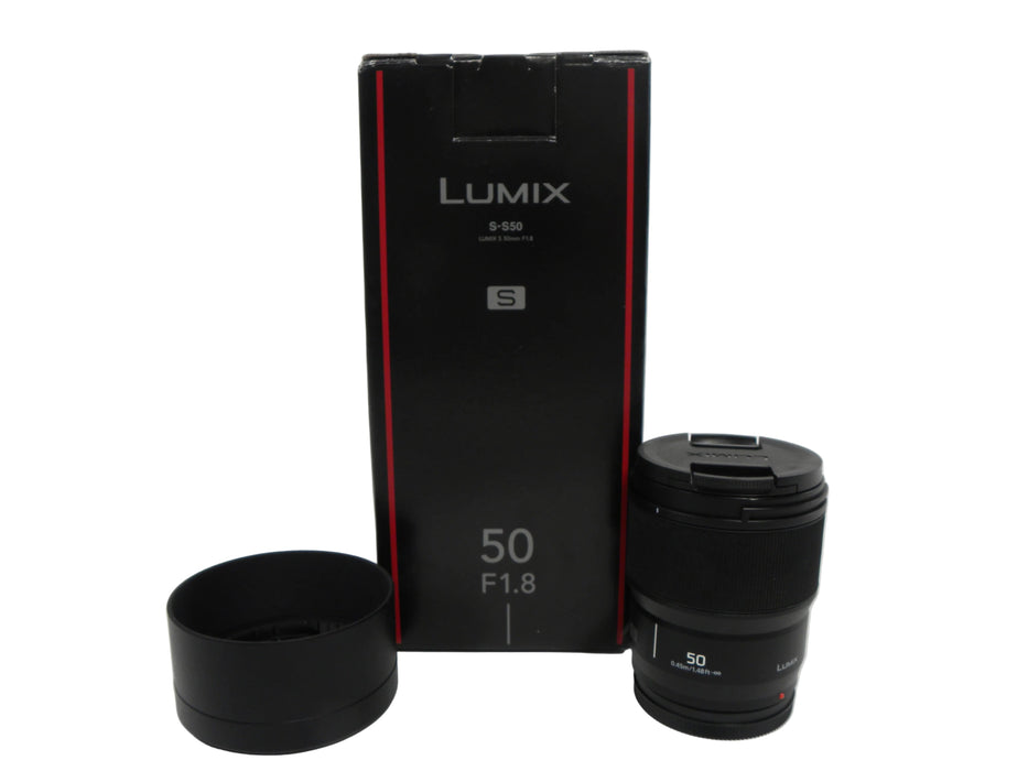 Panasonic Lumix S-S50 50mm f1.8 L Mount lens
