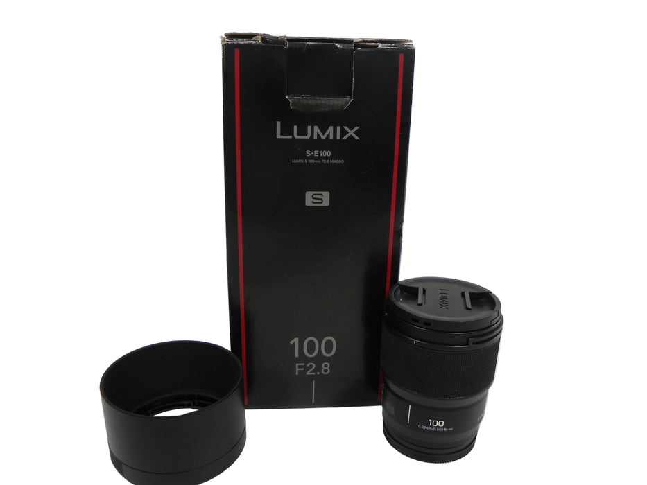 Panasonic Lumix S-E100 100mm f2.8 L Mount lens