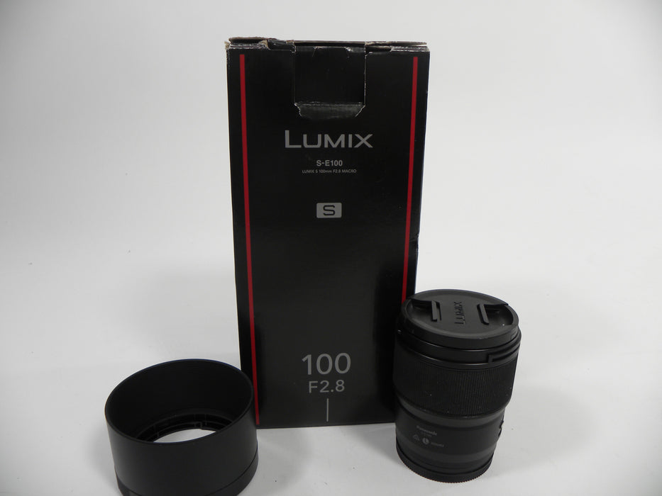 Panasonic Lumix S-E100 100mm f2.8 L Mount lens