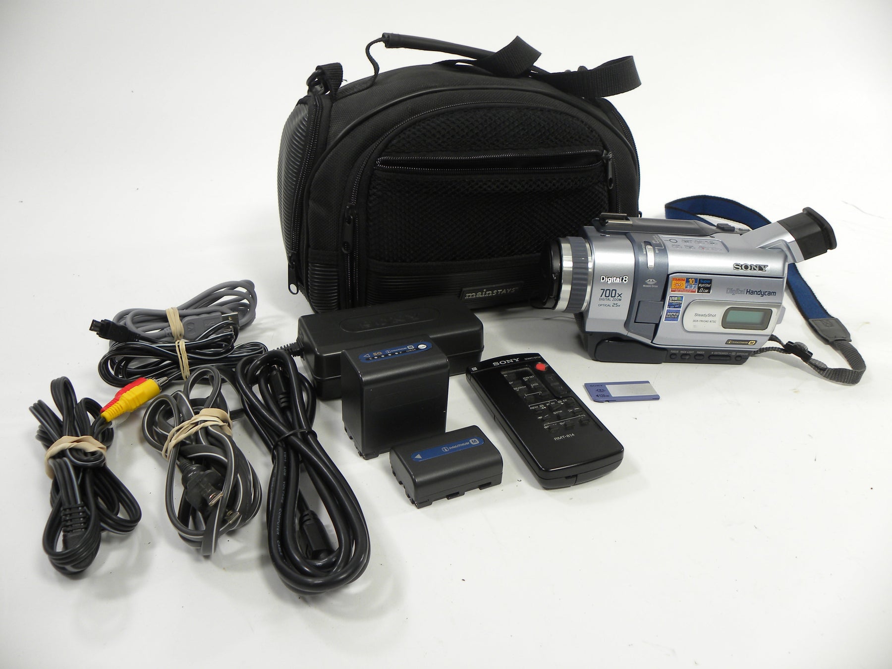 Sony DCR-TRV340 Digital 8 Steady Shot Handycam Camcorder