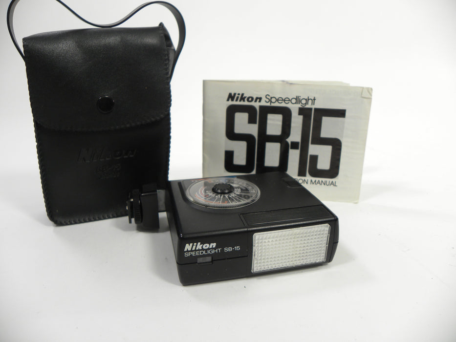 Nikon SB-15 Speedlight Shoe Mount Flash