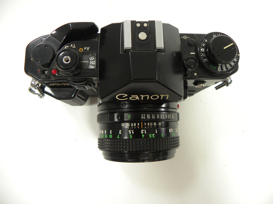 Canon A-1 35mm SLR w/50mm f1.8