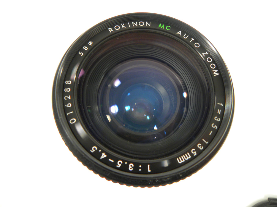 Rokinon MC Auto Zoom 135mm f3.5-4.5 PK Mount