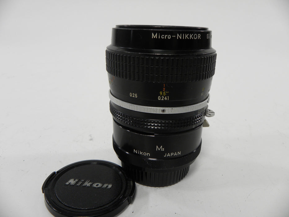 Nikon-Micro Nikkor 55mm f3.5 w/M2 Adapter