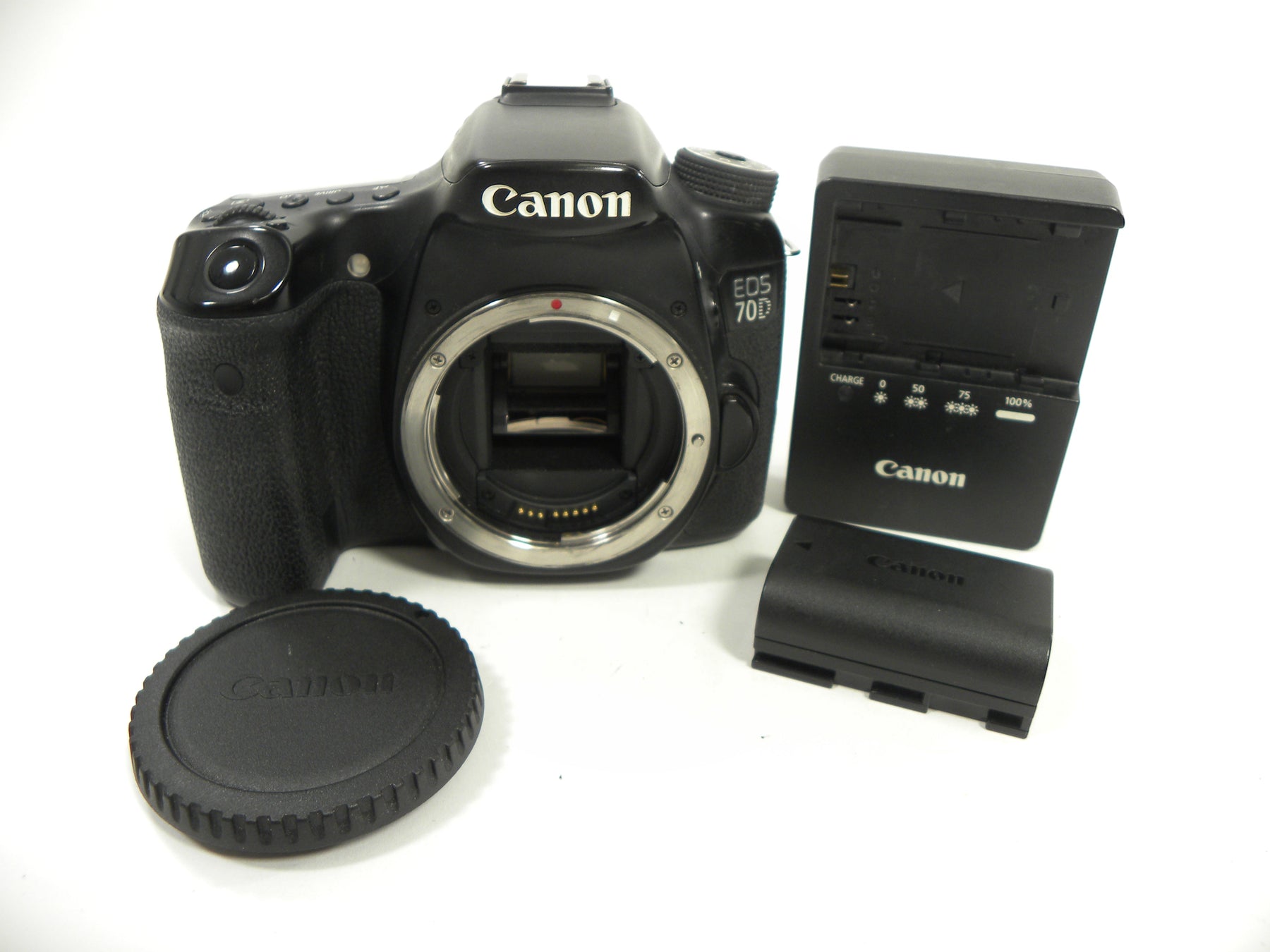 Canon EOS 70D 20mp Digital SLR Body Only Shutter Ct. 59,309