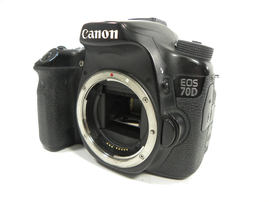 Canon EOS 70D 20mp Digital SLR Body Only Shutter Ct. 59,309