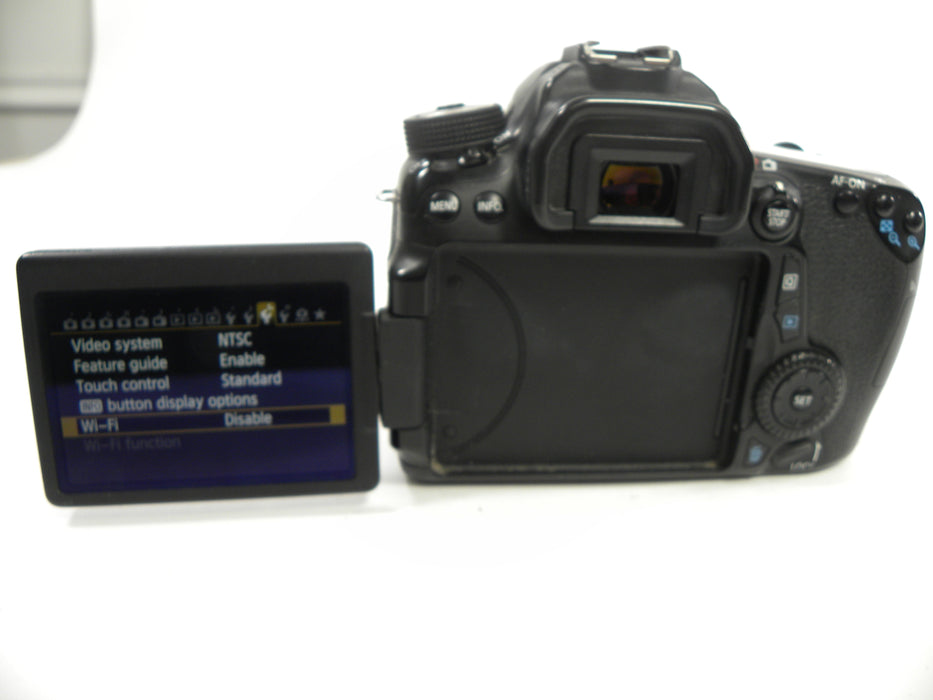Canon EOS 70D 20mp Digital SLR Body Only Shutter Ct. 59,309