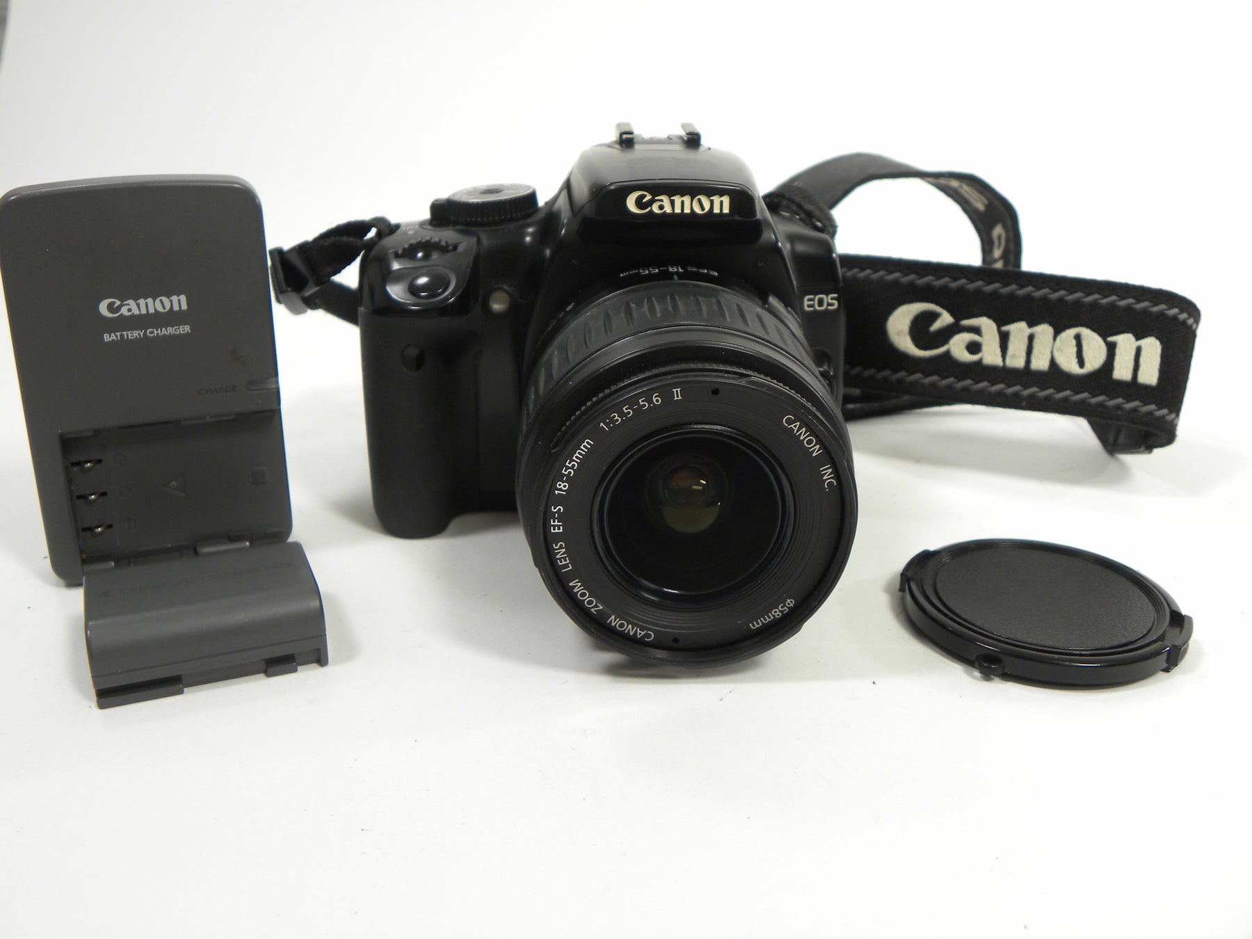 Canon EOS Rebel XTi 10.1mp Digital SLR w/EF-S 18-55 II