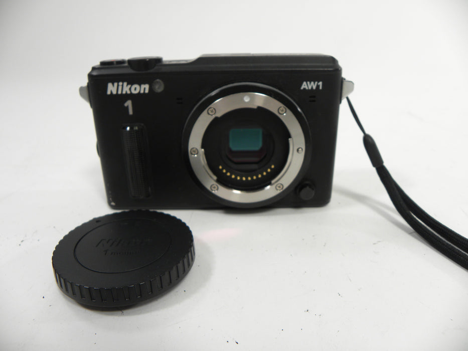 Nikon 1 AW1 14.2mp Digital Mirrorless Camera Body only (Parts) AS IS NO RETRUNS