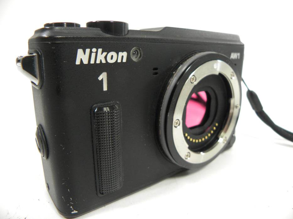 Nikon 1 AW1 14.2mp Digital Mirrorless Camera Body only (Parts) AS IS NO RETRUNS