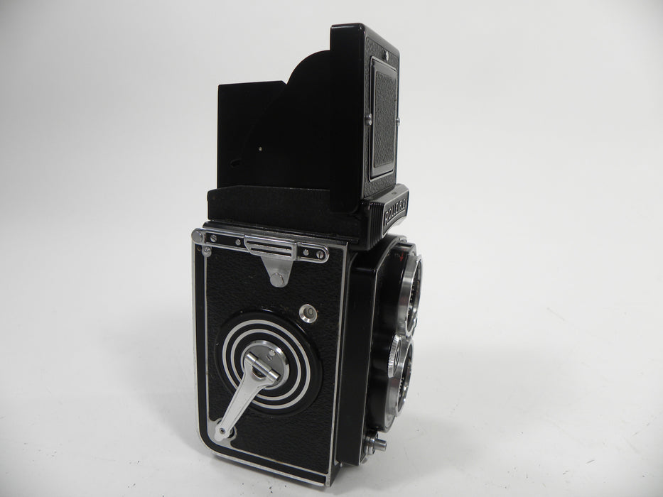 Rolleiflex 3.5B w/Tessar 75mm f3.5 Heidosmat Viewing Lens