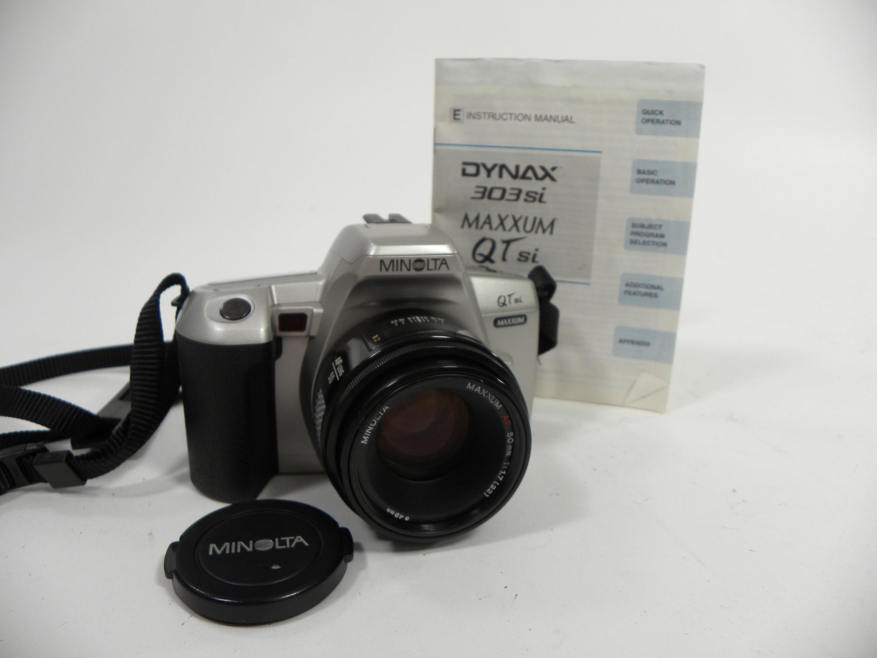 Minolta Maxxum QTsi 35mm w/AF Maxxum 50mm f1.7