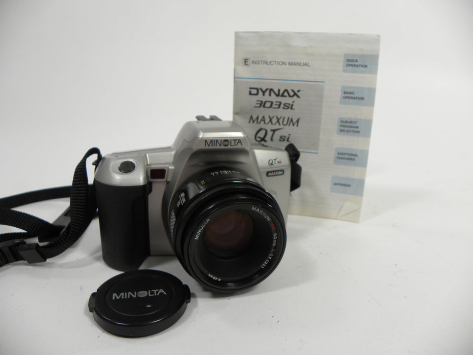 Minolta Maxxum QTsi 35mm w/AF Maxxum 50mm f1.7