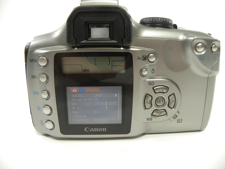 Canon EOS Rebel 300D 6.3mp Digital SLR w/EF-S 18-55mm f3.5-5.6