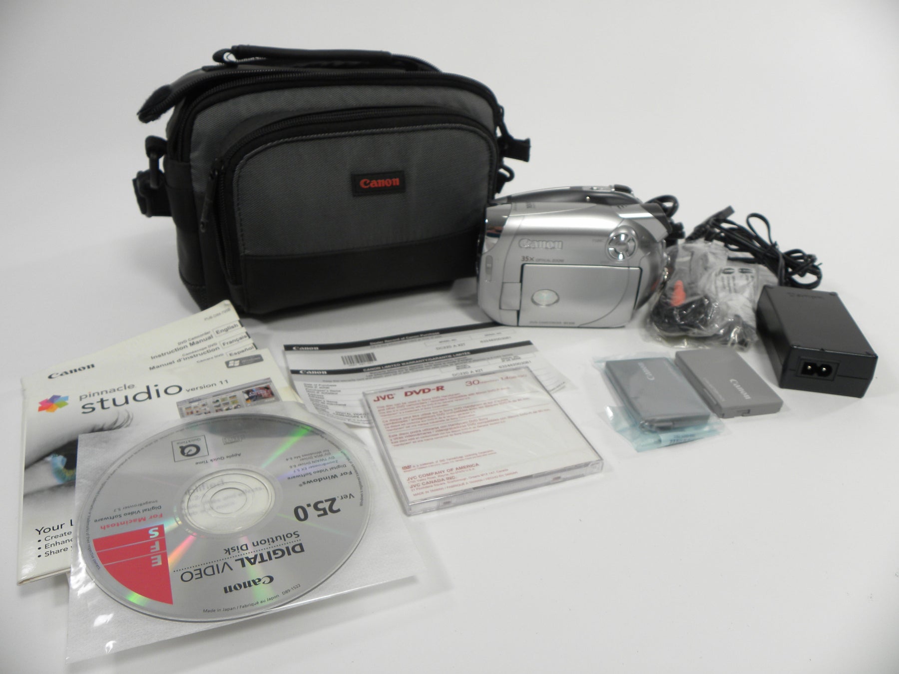 Canon DC220 MiniDVD Camcorder